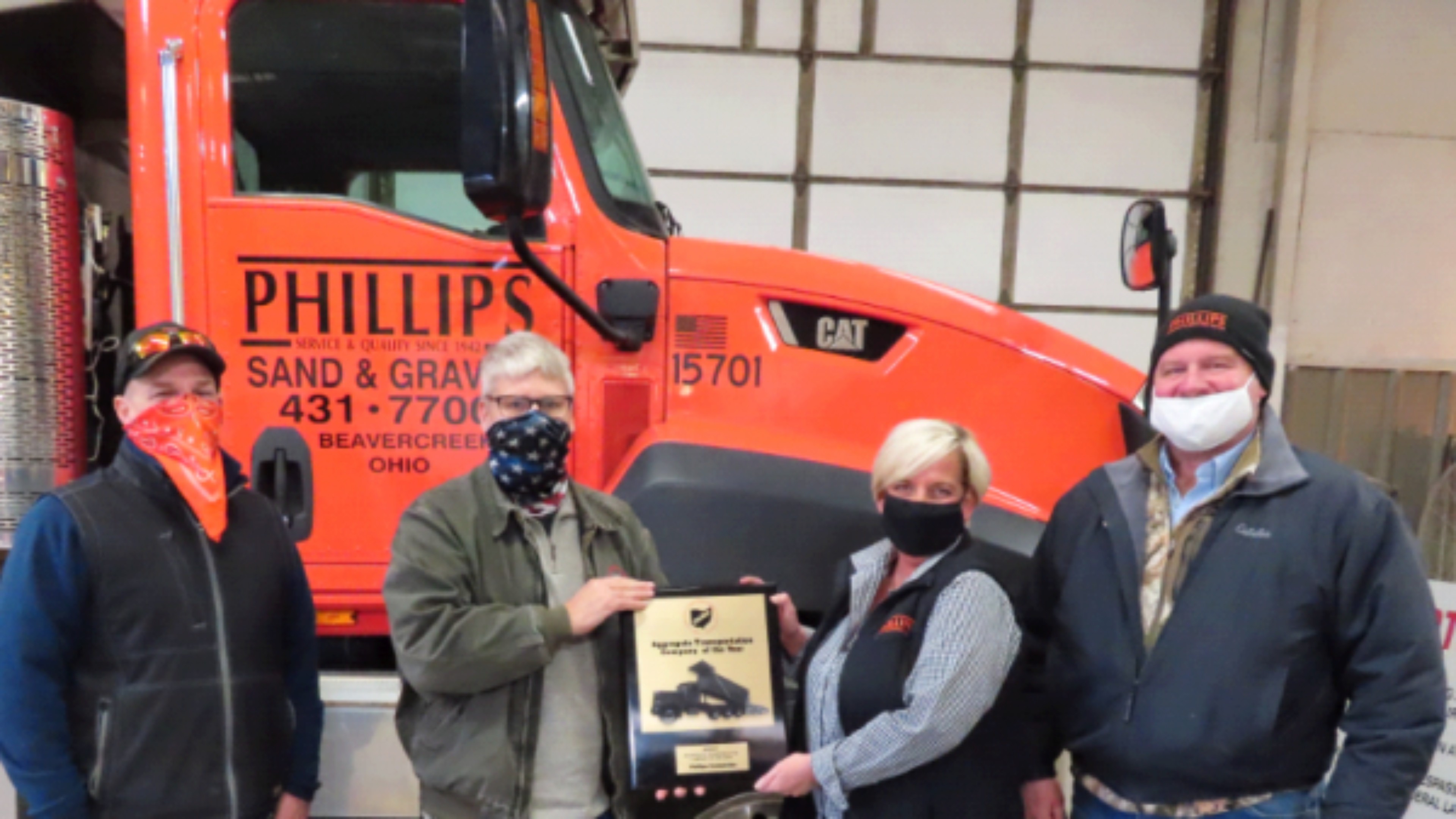 Phillips Companies Wins Top Aggregate Transportation Company of the Year